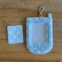 Thumbnail for Sugarbunnies Phone Shaped Kpop Keychain Photocard Holder - ArtGalleryZen