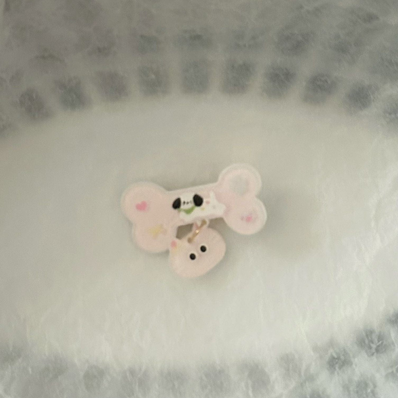 Sweet Bowknot Heart Puppy Cat Fish Resin Hair Clips - ArtGalleryZen