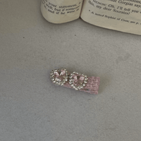 Thumbnail for Sweet Crystal Inlaid Enamel Star Heart Bowknot Hair Clips Set - ArtGalleryZen
