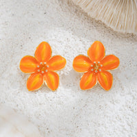 Thumbnail for Sweet Enamel Flower Earrings - ArtGalleryZen