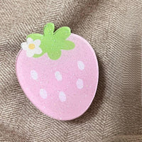 Thumbnail for Sweet Glitter Strawberry Narutomaki Phone Stand iPhone Case - ArtGalleryZen