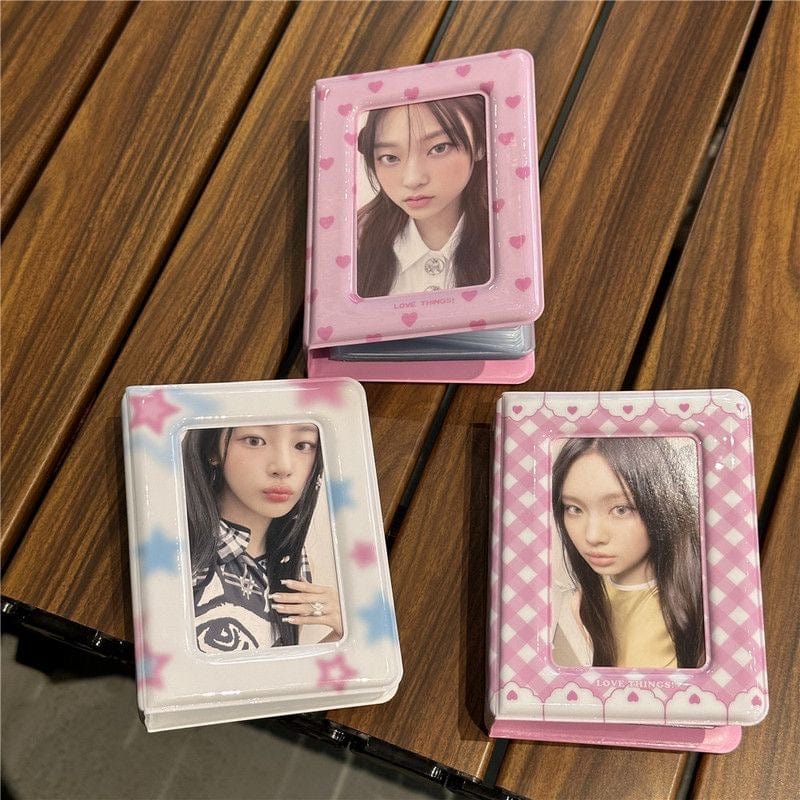 Sweet Heart Star Kpop 3 Inch Mini Photocard Album - ArtGalleryZen