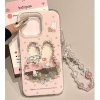 Thumbnail for Sweet Miffy Flower iPhone Case With Lanyard - ArtGalleryZen