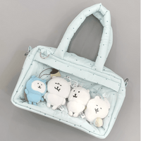 Thumbnail for Sweet Polka Dots Cloud Kpop Fan Display Shoulder Crossbody Bag - ArtGalleryZen