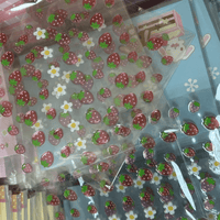 Thumbnail for Sweet Strawberry Crystal 3D DIY Decoration Stickers - ArtGalleryZen
