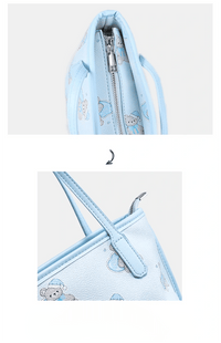 Thumbnail for Teddy Bear PU Leather Bag - ArtGalleryZen