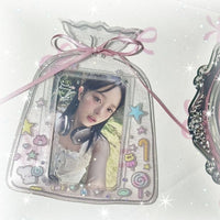 Thumbnail for Transparent Goldfish Bowl Candy Bag Kpop Keychain Photocard Holder - ArtGalleryZen