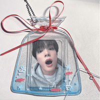 Thumbnail for Transparent Goldfish Bowl Candy Bag Kpop Keychain Photocard Holder - ArtGalleryZen
