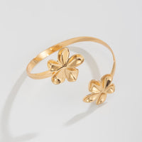 Thumbnail for Trendy Glossy Flower Arm Cuff - ArtGalleryZen