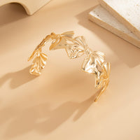Thumbnail for Trendy Gold Silver Plated Bowknot Arm Cuff - ArtGalleryZen
