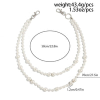 Thumbnail for Trendy Layering Pearl Trouser Chain - ArtGalleryZen