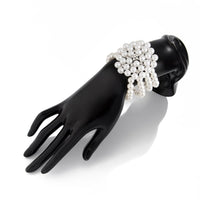 Thumbnail for Vintage Chunky Layered Pearl Beaded Necklace Bracelet - ArtGalleryZen