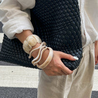 Thumbnail for Vintage Irregular Wavy Bangle Bracelet Set - ArtGalleryZen