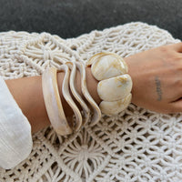 Thumbnail for Vintage Irregular Wavy Bangle Bracelet Set - ArtGalleryZen