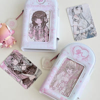 Thumbnail for Y2K Heart Narutomaki Kpop 3 Inch Mini Photocard Album - ArtGalleryZen