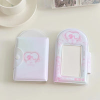 Thumbnail for Y2K Heart Narutomaki Kpop 3 Inch Mini Photocard Album - ArtGalleryZen
