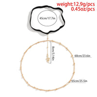 Thumbnail for Boho Gold Silver Tone Layered Snake Charm Elastic Thigh Leg Chain - ArtGalleryZen