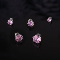 Thumbnail for Chic Cubic Zirconia Helix Non Piercing Magnetic Stud Earring - ArtGalleryZen