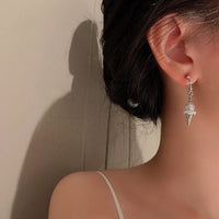 Thumbnail for Chic Dangling Ice Cream Pearl Earrings - ArtGalleryZen