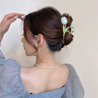 Thumbnail for Chic Enamel Tulip Chignon Claw Clip Hair Clip - ArtGalleryZen