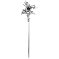 Thumbnail for Chic Rhinestone Inlaid Abstract Butterfly Chignon Hair Fork Hair Pin - ArtGalleryZen