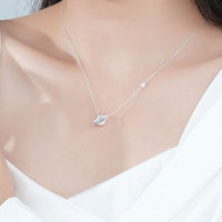 Thumbnail for Dainty Crystal Celestial Planet Star Pendant Necklace - ArtGalleryZen