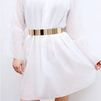 Thumbnail for Gold Stylish Girls Ladies Women Skinny Waist Belt - ArtGalleryZen
