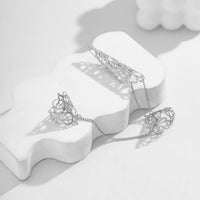 Thumbnail for Gothic Dark Nail Fingers Hand Armor Nails Claws Finger Chain Rings - ArtGalleryZen