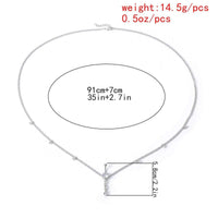 Thumbnail for Minimalist Crystal Navel Piercing Belly Chain - ArtGalleryZen