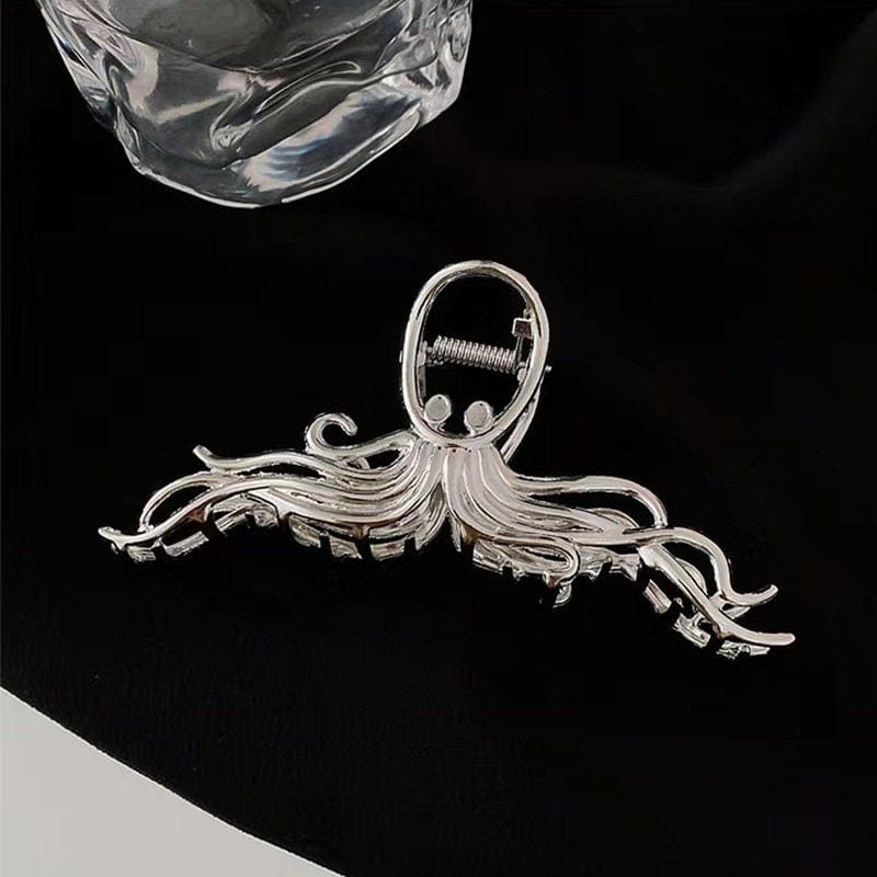 Trendy Abstract Octopus Chignon Claw Clip Hair Clip - ArtGalleryZen